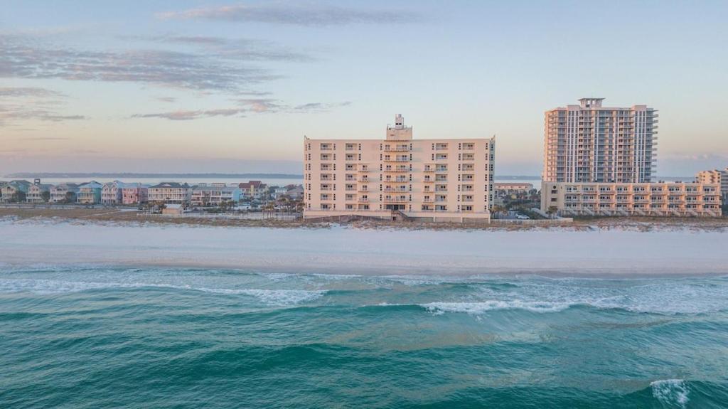 Ocean Front Penthouse Suite Panoramic Views Of Gulf,Pensacola Beach,Pier, & Bay מראה חיצוני תמונה