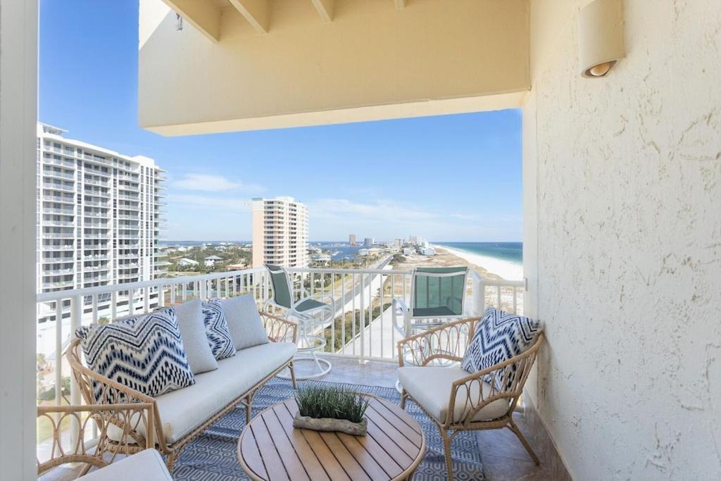 Ocean Front Penthouse Suite Panoramic Views Of Gulf,Pensacola Beach,Pier, & Bay מראה חיצוני תמונה